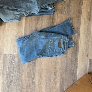 Cowboy used jeans. Long and tall